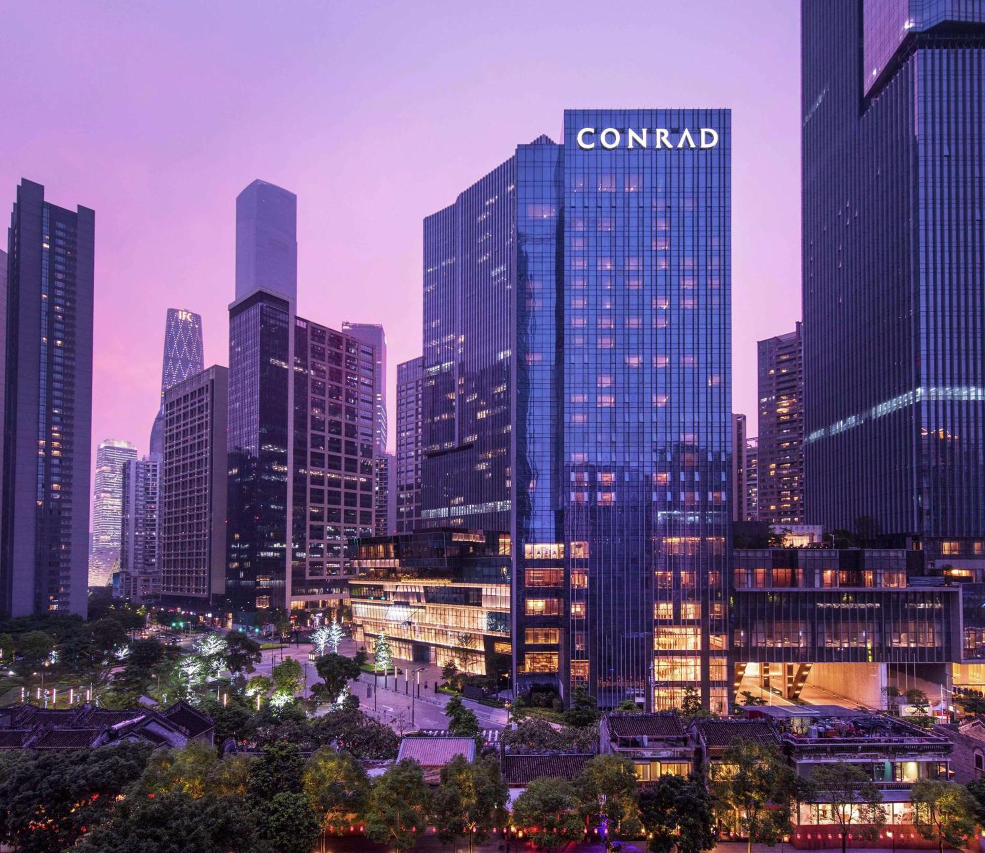 Отель Conrad Гуанчжоу Экстерьер фото